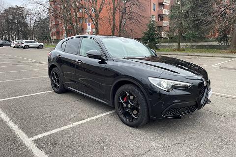 CINGHIA GANCIO TRAINO BLU PER ALFA ROMEO STELVIO TUNING